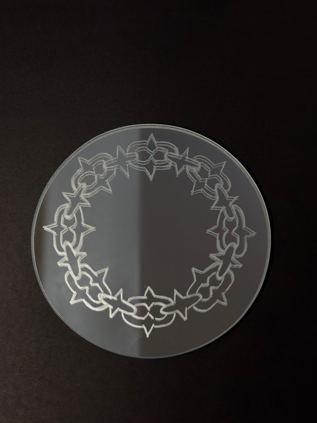 Chainlink coaster