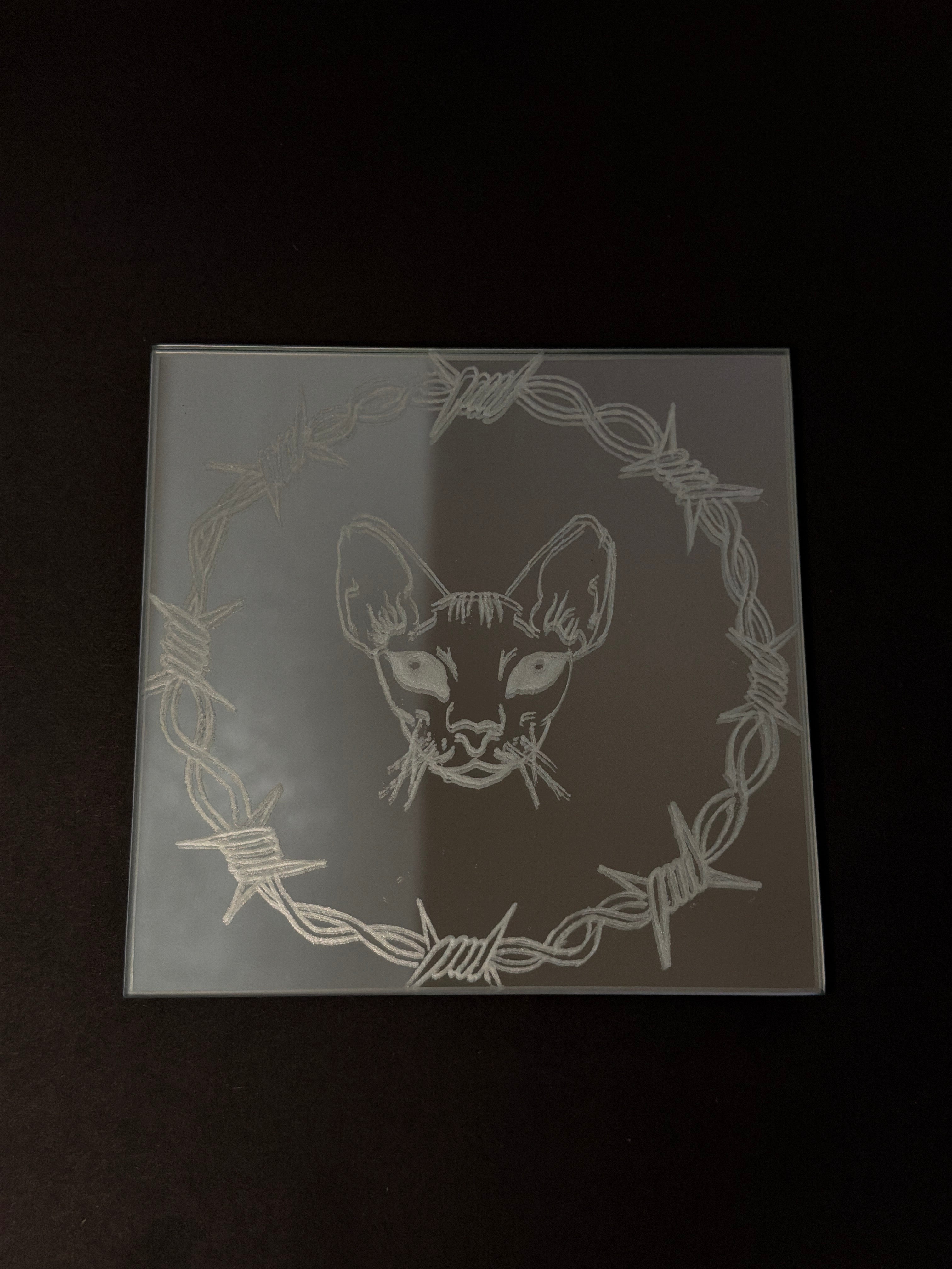 Sphinx cat coaster